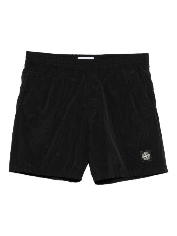 Stone Island Compass-patch swim shorts | Browns Swim & Board Shorts