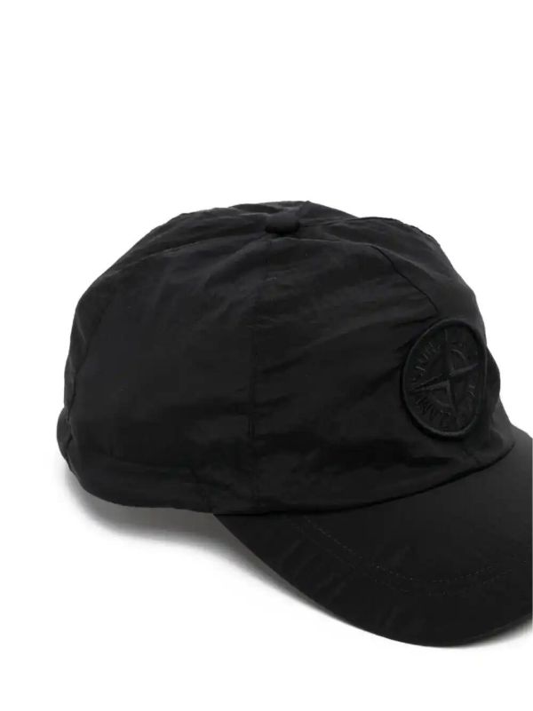 Stone Island Logo-embroidered Baseball Cap | Browns Hats