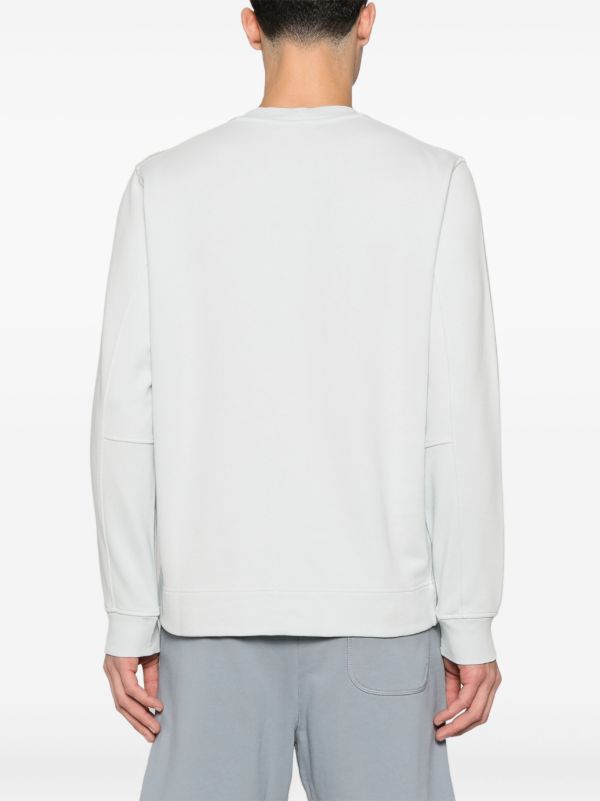 Stone Island Logo-Embroidered Sweatshirt | Browns Sweatshirts