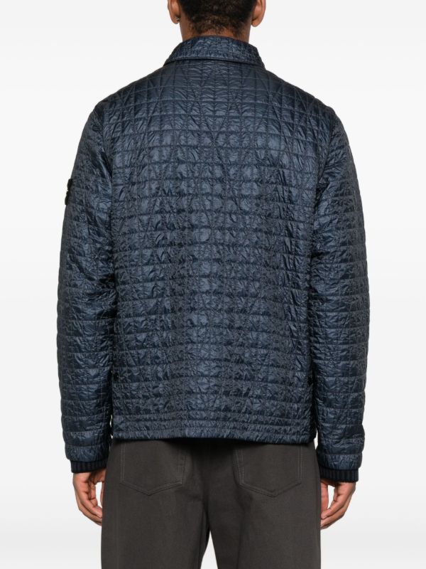 Stone Island Quilted Panelled Jacket | Browns Down Jackets