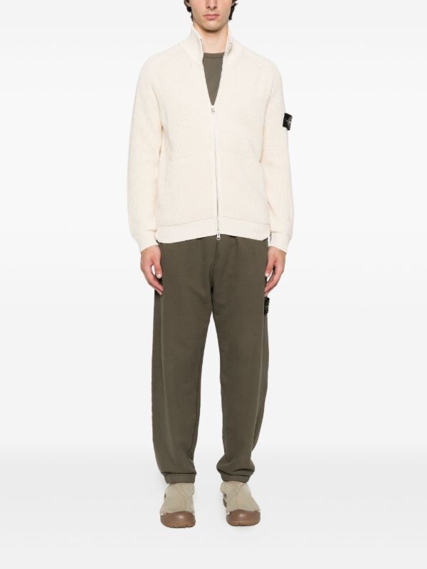 Stone Island Raw Beauty Zip-up Cardigan | Browns Cardigans
