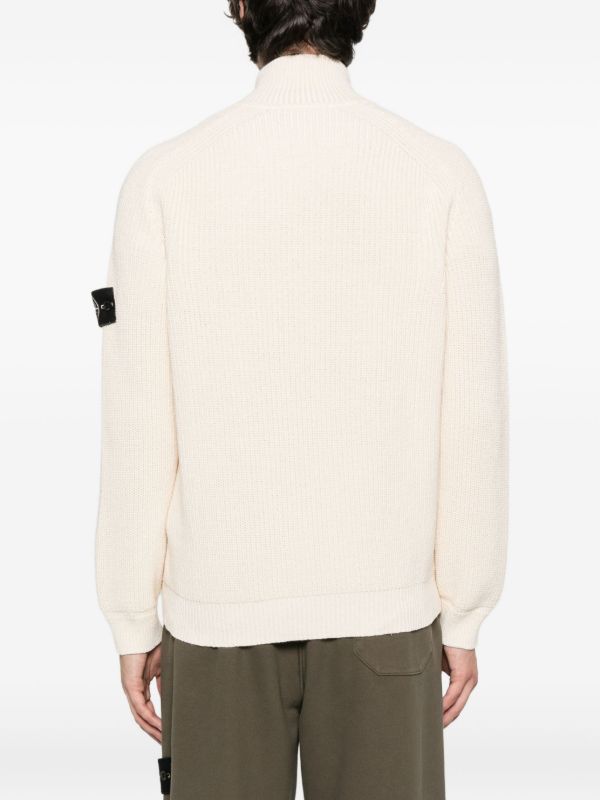 Stone Island Raw Beauty Zip-up Cardigan | Browns Cardigans
