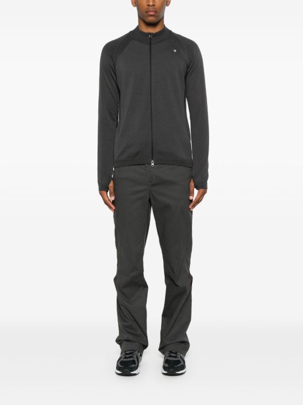 Stone Island Ribbed Cardigan | Browns Cardigans