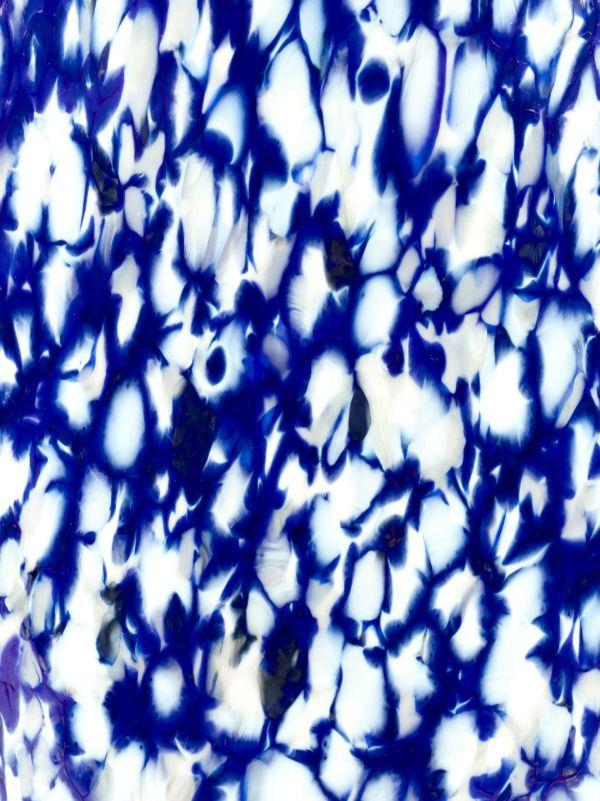 Stories Of Italy Blue Macchia Medium Glass Vase | Browns Vases