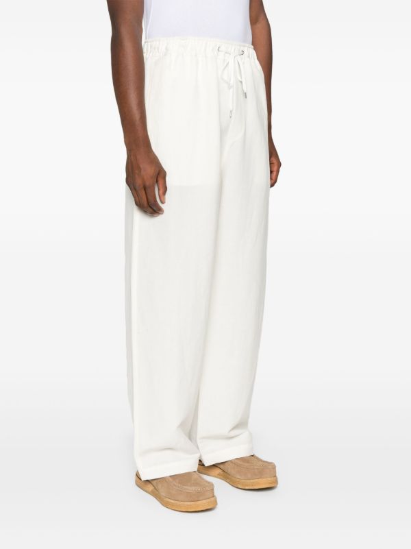 Studio Nicholson Drawstring-waist Trousers | Browns Regular-Fit & Straight Leg Pants