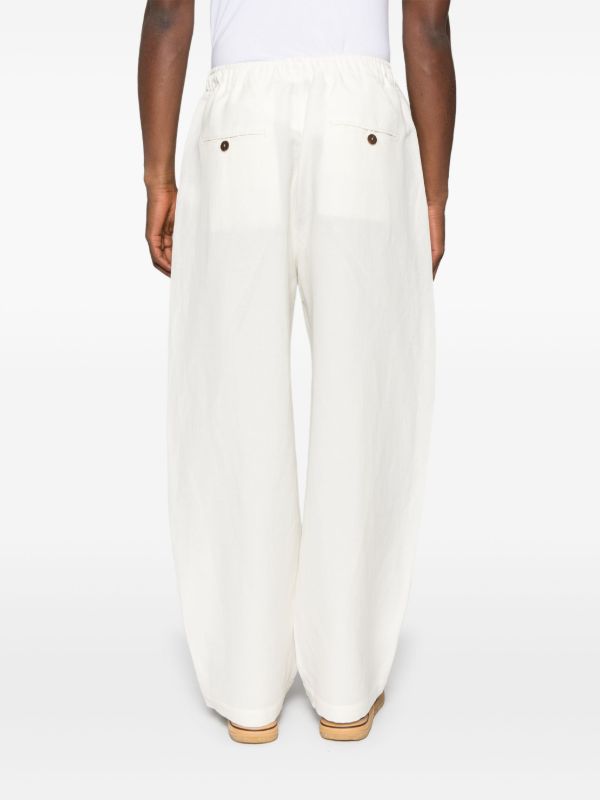 Studio Nicholson Drawstring-waist Trousers | Browns Regular-Fit & Straight Leg Pants