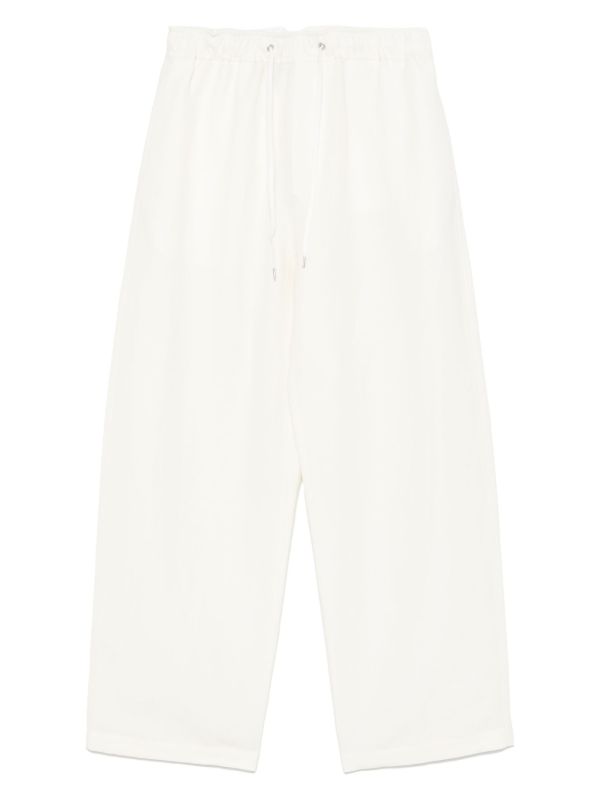 Studio Nicholson drawstring-waist trousers | Browns Regular-Fit & Straight Leg Pants