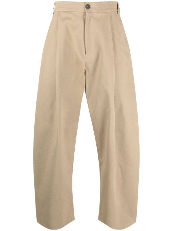 Studio Nicholson wide-leg high-waisted trousers | Browns Wide Leg Pants