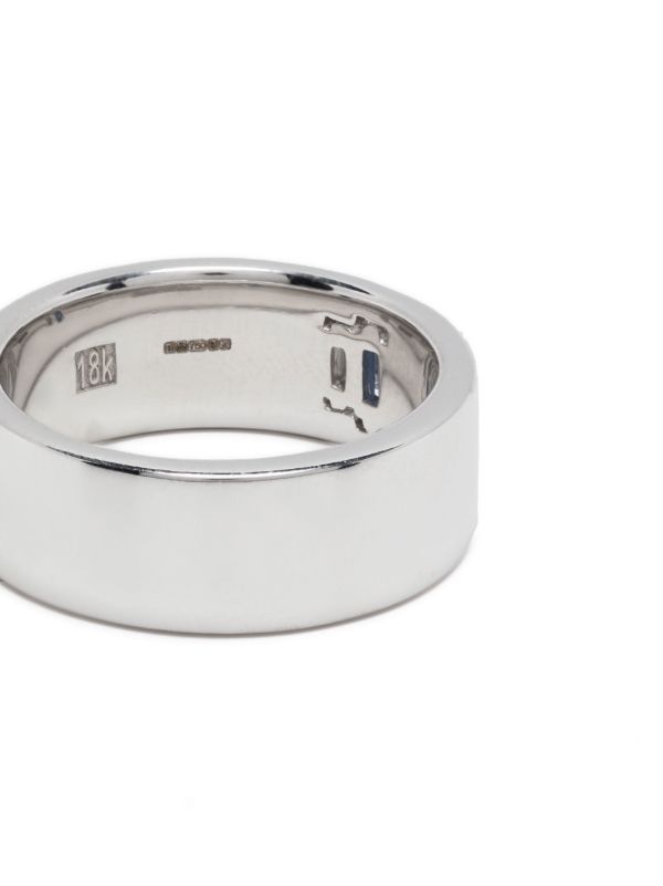 Suzanne Kalan 18K White Gold Diamond And Sapphire Ring | Browns Rings