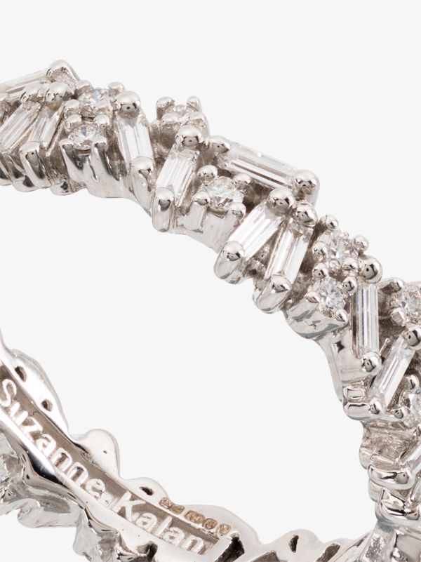 Suzanne Kalan 18K White Gold Icon Diamond Ring | Browns Fine Rings