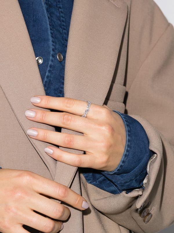 Suzanne Kalan 18K White Gold Icon Diamond Ring | Browns Fine Rings