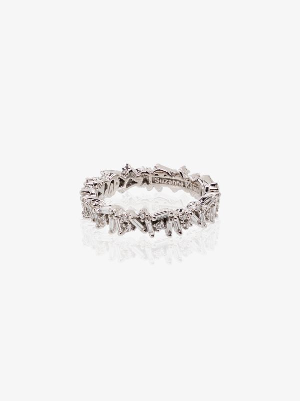 Suzanne Kalan 18K white gold Icon diamond ring | Browns Fine Rings