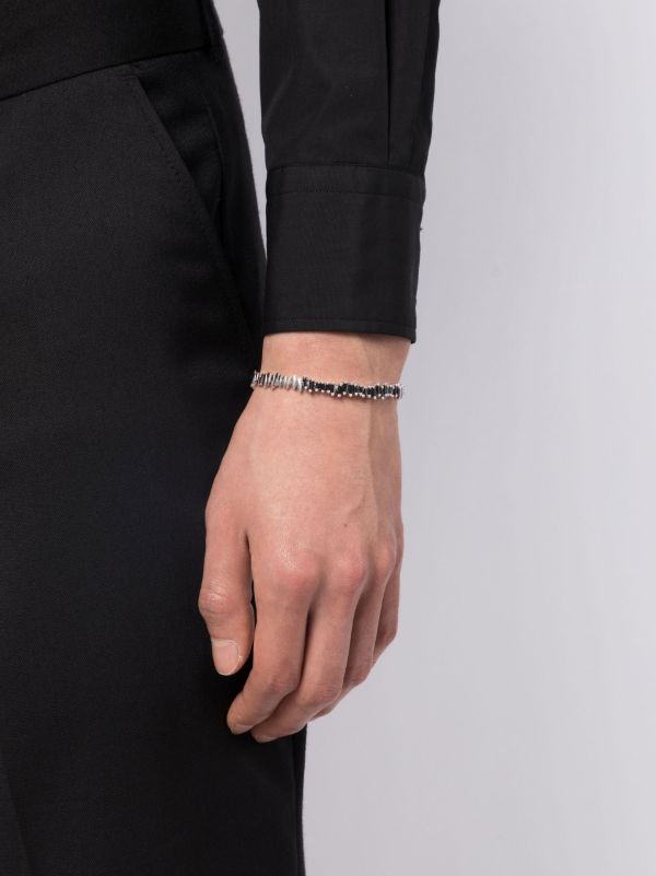 Suzanne Kalan 18K White Gold ID Sapphire Bracelet | Browns Bracelets