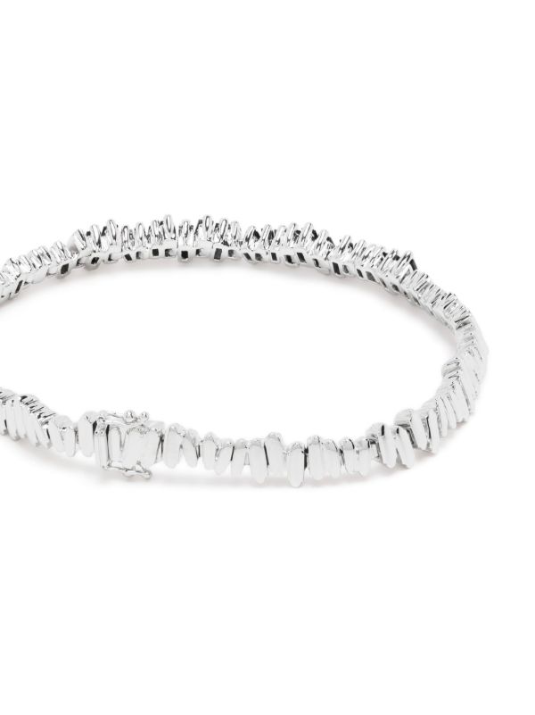 Suzanne Kalan 18K White Gold ID Sapphire Bracelet | Browns Bracelets