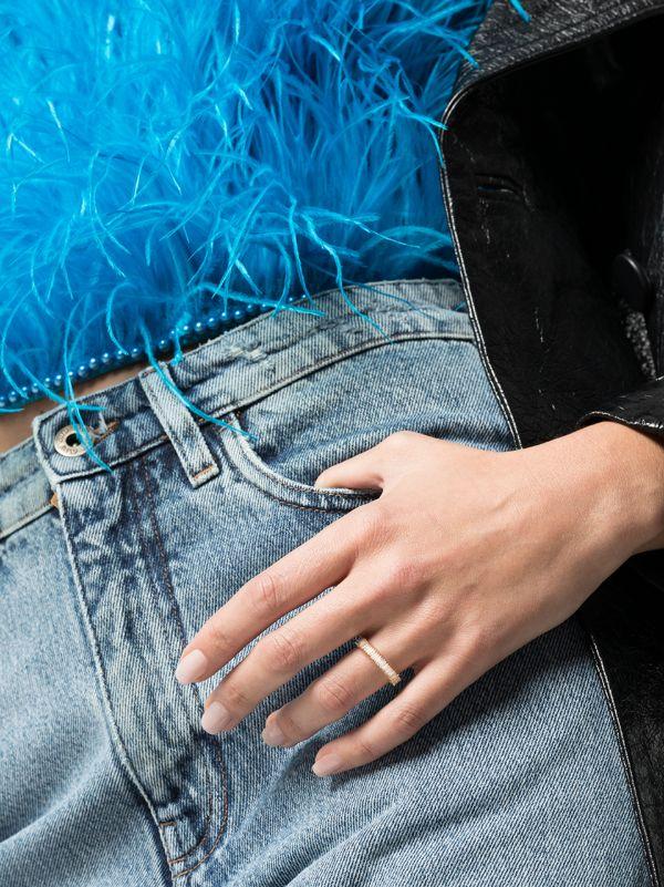 Suzanne Kalan 18K Yellow Gold Eternity Band Diamond Ring | Browns Fine Rings