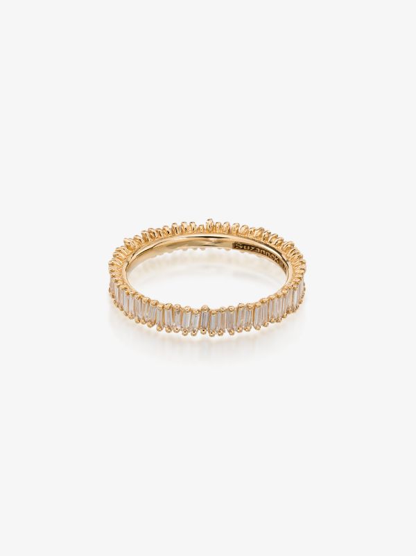 Suzanne Kalan 18K yellow gold Eternity Band diamond ring | Browns Fine Rings
