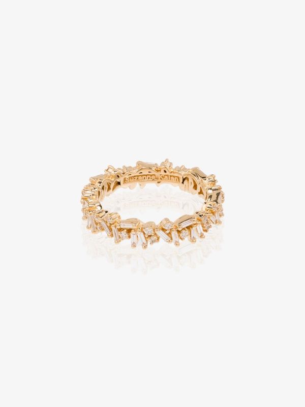 Suzanne Kalan 18K yellow gold Icon diamond ring | Browns Fine Rings
