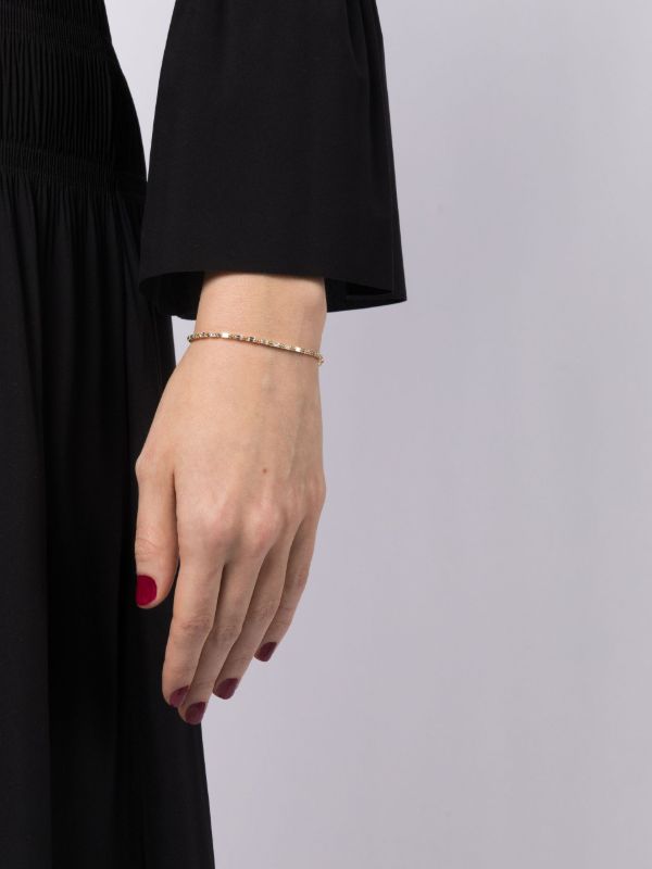 Suzanne Kalan 18K Yellow Gold Linear Diamond Tennis Bracelet | Browns Fine Bracelets