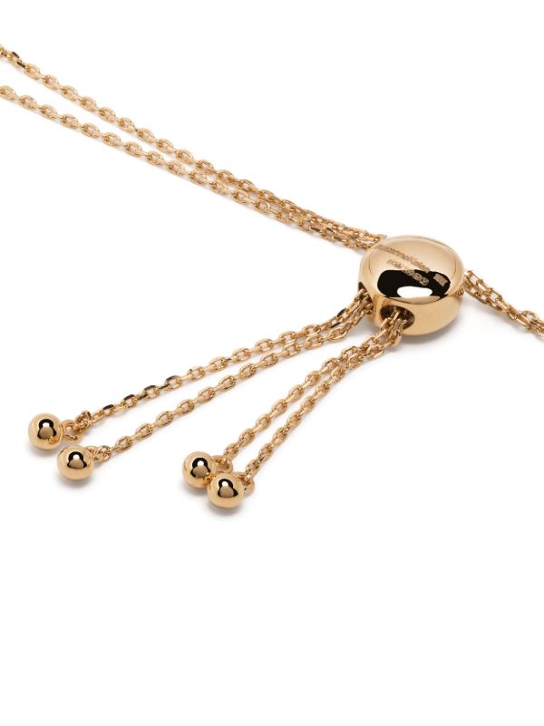 Suzanne Kalan 18K Yellow Gold Willow Bar Emerald And Diamond Bracelet | Browns Fine Bracelets