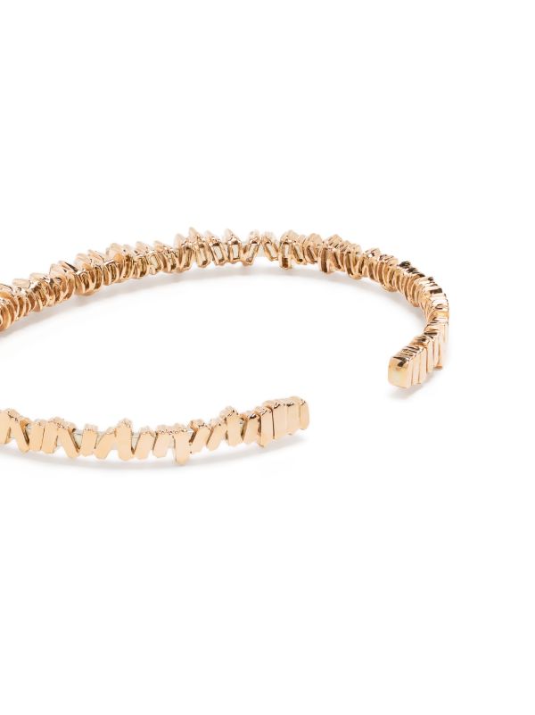 Suzanne Kalan 18kt Rose Gold Classic Diamond Fireworks Bangle | Browns Fine Bracelets