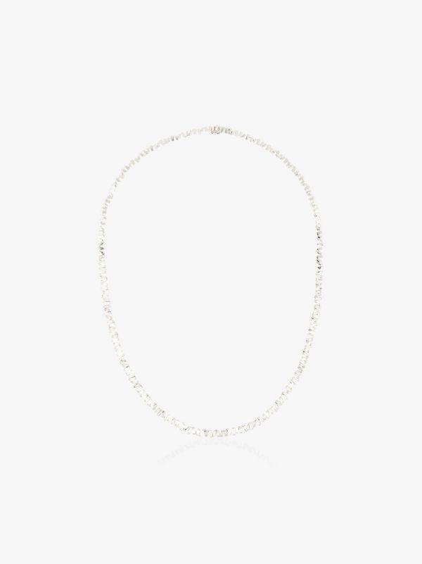 Suzanne Kalan 18kt white gold Fireworks diamond necklace | Browns Fine Necklaces