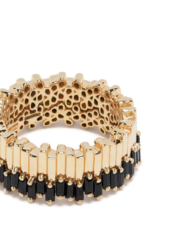 Suzanne Kalan 18kt Yellow Gold Stacker Mini Sapphire Eternity Band | Browns Rings