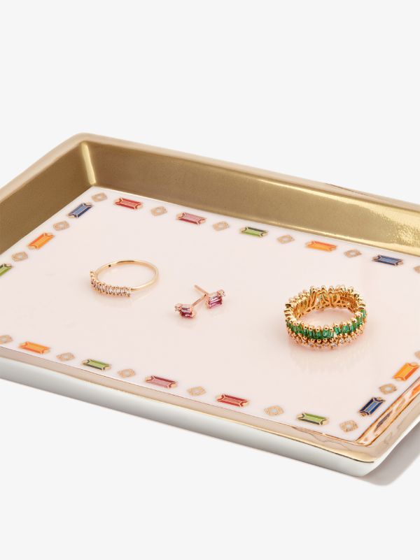 Suzanne Kalan Pink Rainbow Sapphire Jewellery Tray | Browns Trays