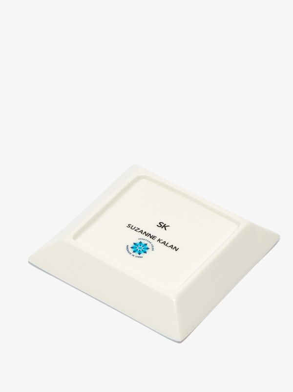 Suzanne Kalan X Jonathan Adler Green Evil Eye Porcelain Jewellery Tray | Browns Trays