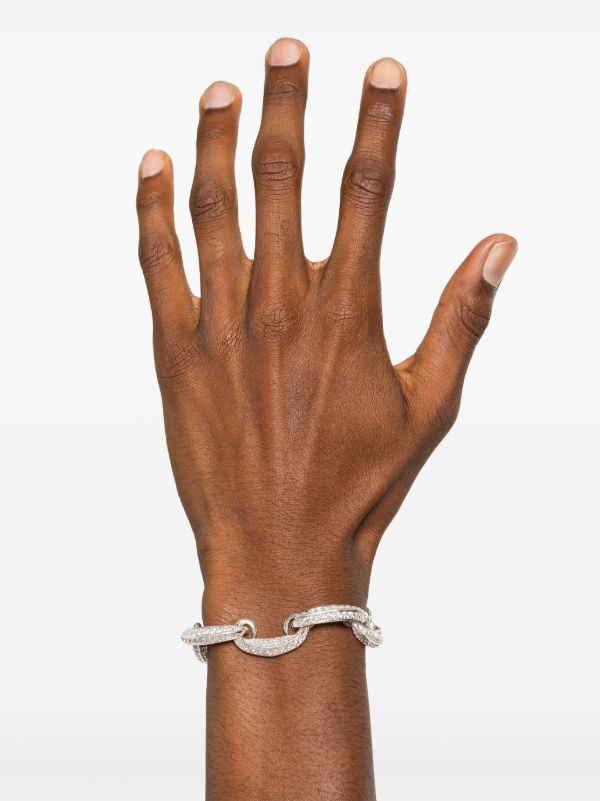 SWEETLIMEJUICE Silver Kamon Bracelet | Browns Bracelets