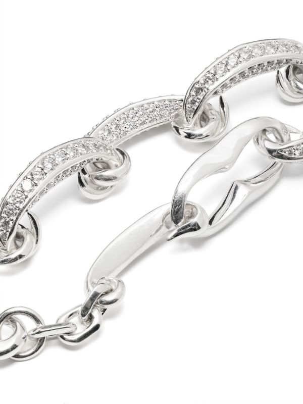 SWEETLIMEJUICE Silver Kamon Bracelet | Browns Bracelets