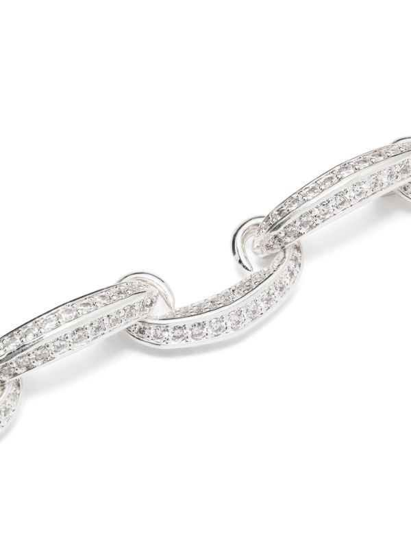 SWEETLIMEJUICE Silver Kamon Bracelet | Browns Bracelets