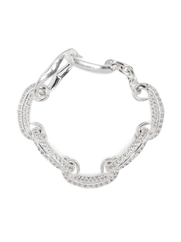 SWEETLIMEJUICE Silver Kamon Bracelet | Browns Bracelets