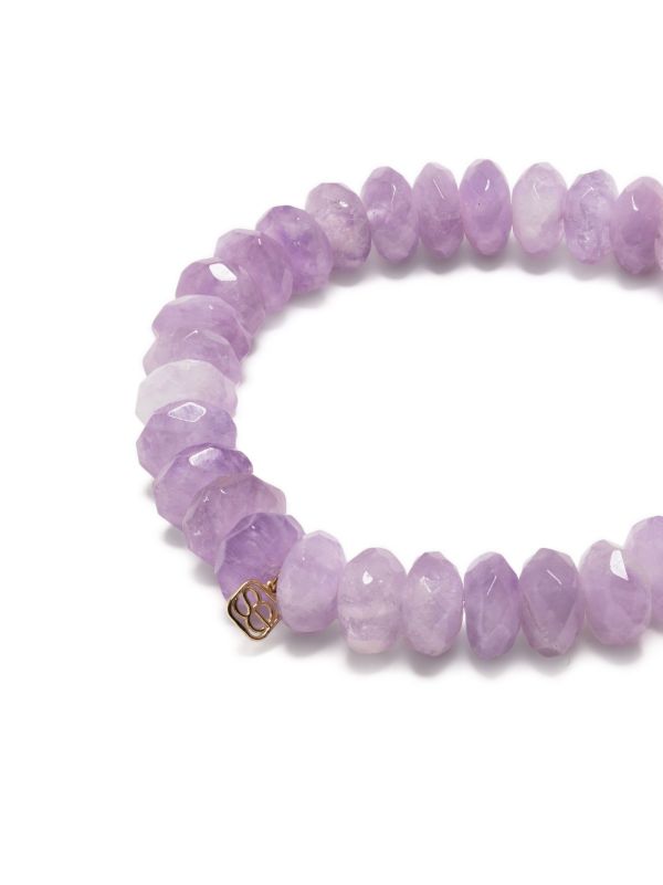 Sydney Evan 14K Yellow Gold Amethyst Beaded Bracelet | Browns Fine Bracelets