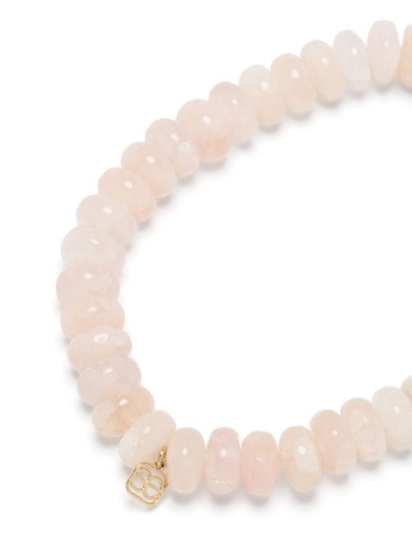 Sydney Evan 14K Yellow Gold Arrow Heart Diamond And Morganite Bracelet | Browns Bracelets