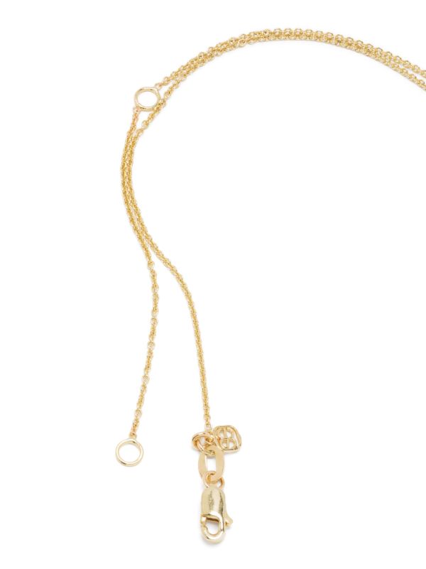 Sydney Evan 14K Yellow Gold Arrow Heart Diamond Charm Necklace | Browns Fine Necklaces