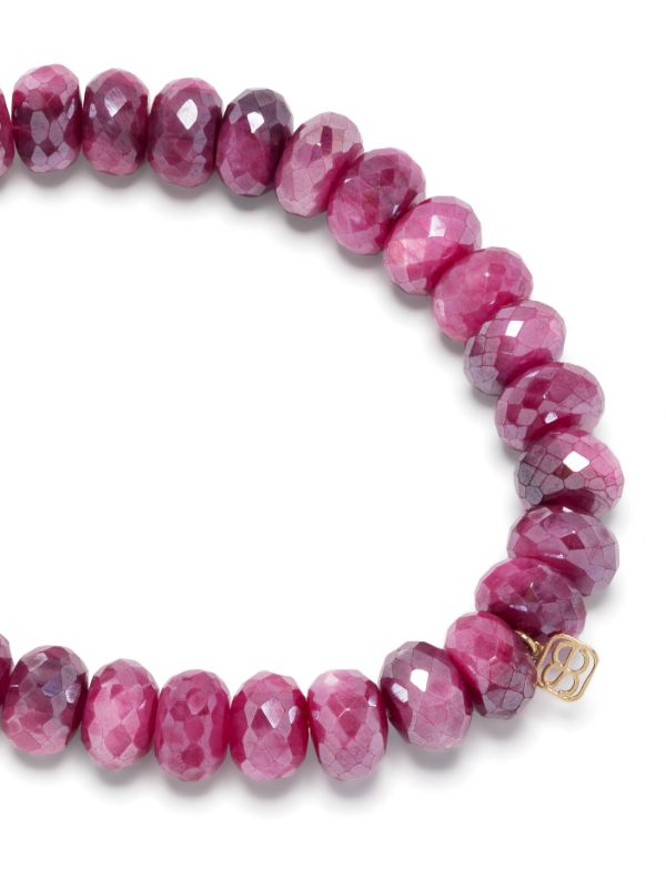 Sydney Evan 14K Yellow Gold Baguette Diamond And Moonstone Bracelet | Browns Bracelets