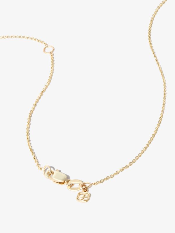 Sydney Evan 14K Yellow Gold Camellia Diamond Necklace | Browns Fine Necklaces