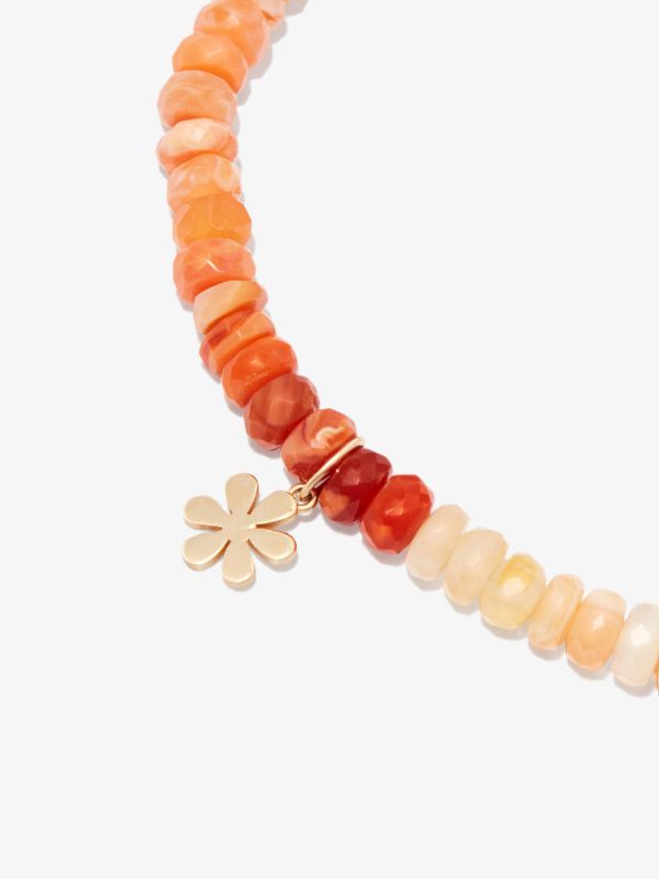 Sydney Evan 14K Yellow Gold Daisy Beaded Bracelet | Browns Fine Bracelets