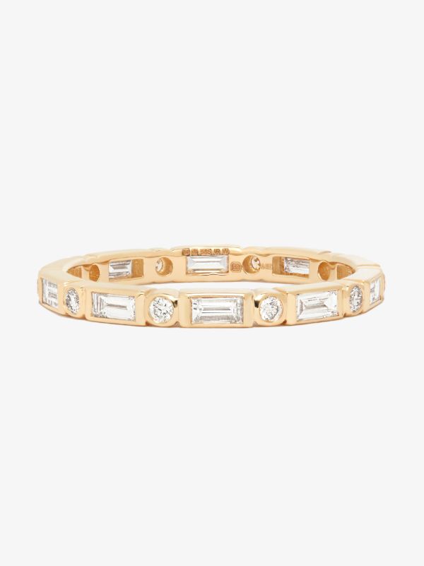 Sydney Evan 14K Yellow Gold Diamond Eternity Ring | Browns Rings