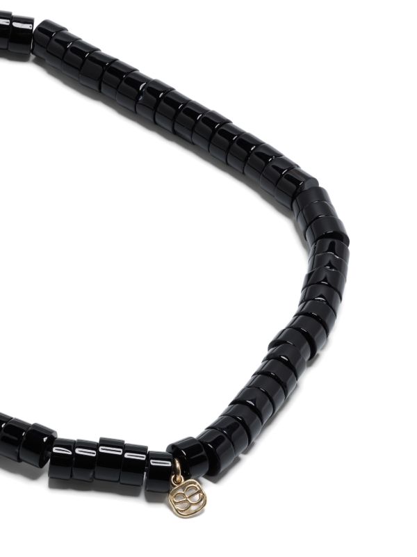 Sydney Evan 14K Yellow Gold Fluted Station Agate And Diamond Bracelet | Browns Bracelets