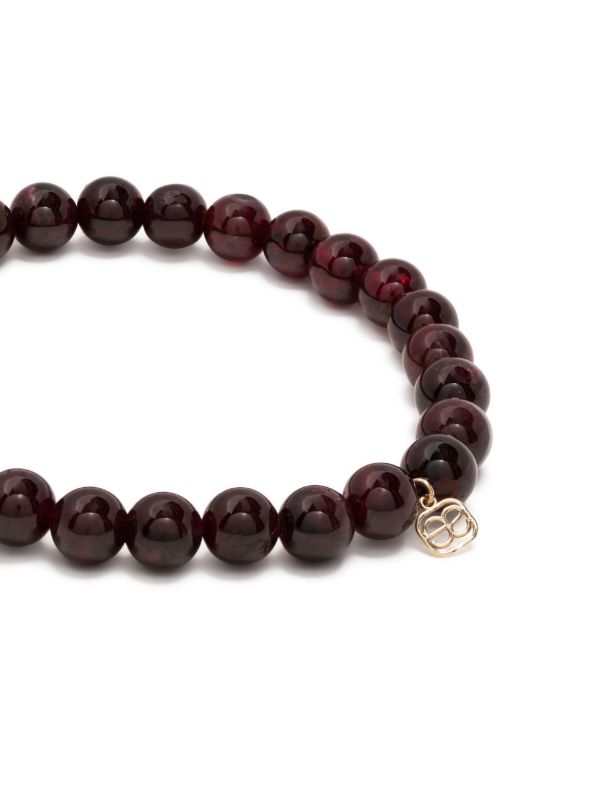 Sydney Evan 14K Yellow Gold Ruby Beaded Bracelet | Browns Fine Bracelets