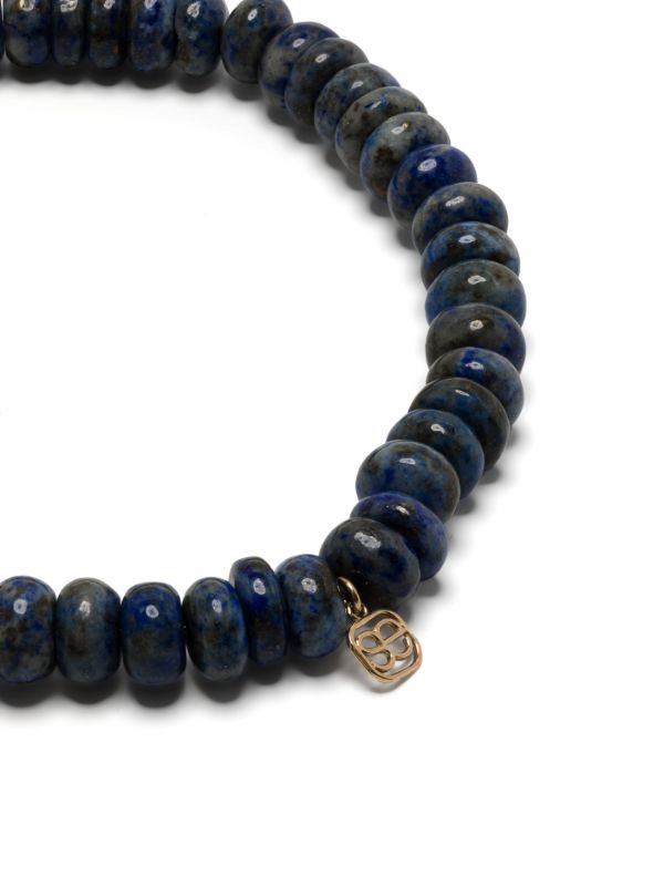 Sydney Evan 14K Yellow Gold Station Lapis Lazuli And Diamond Bracelet | Browns Bracelets