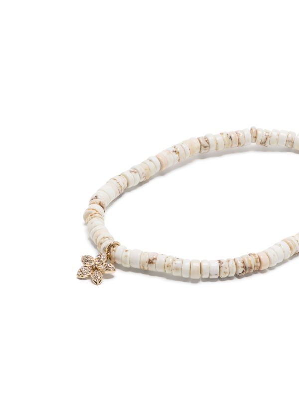 Sydney Evan 14kt Yellow Gold & Turquoise Bracelet | Browns Bracelets