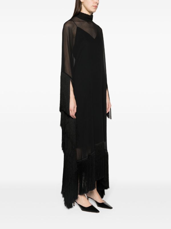 Taller Marmo Black Mrs Ross Silk Kaftan | Browns Evening Dresses