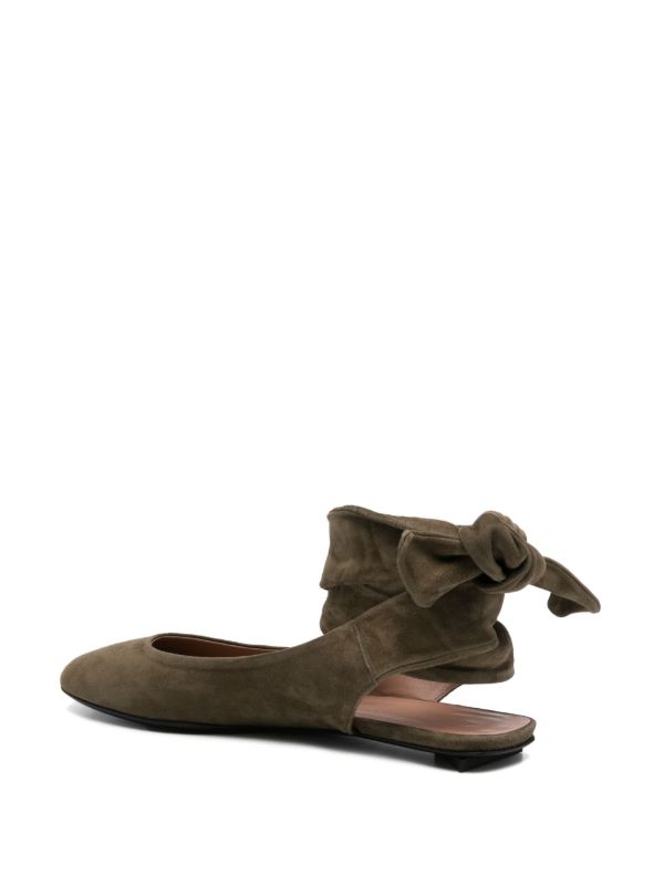 The Attico Cloe Ballet Flats | Browns Ballerina Shoes