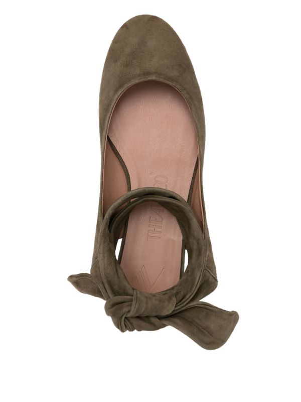 The Attico Cloe Ballet Flats | Browns Ballerina Shoes