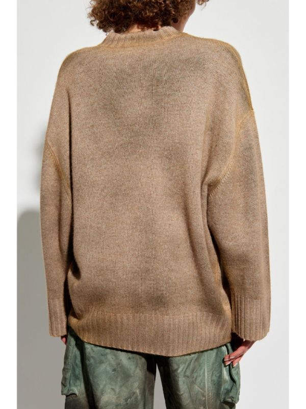 The Attico Crew-neck Sweater | Browns Knitted Sweaters