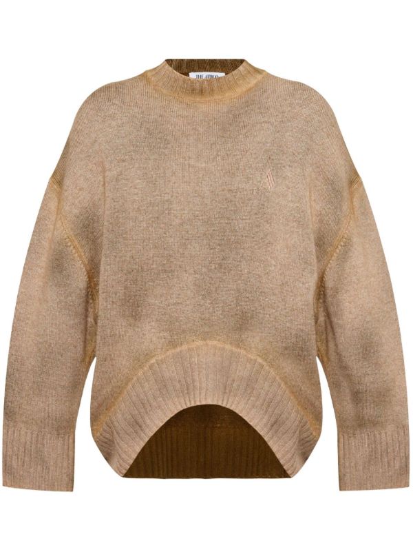 The Attico crew-neck sweater | Browns Knitted Sweaters