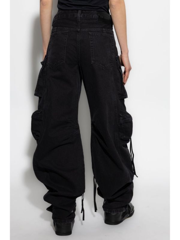 The Attico Fern Cargo Jeans | Browns Wide-Leg Jeans