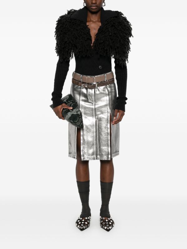 The Attico Fringe-detail Cardigan | Browns Cardigans